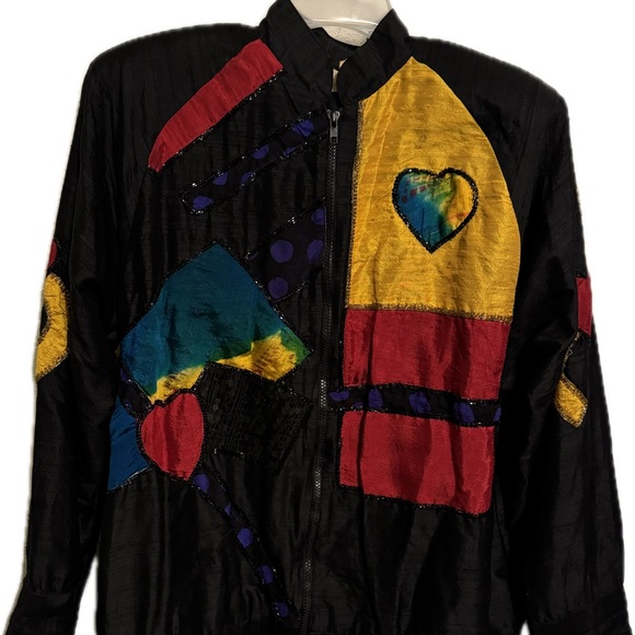 Cache Multicolor Patchwork Jacket - Picture 3 of 7